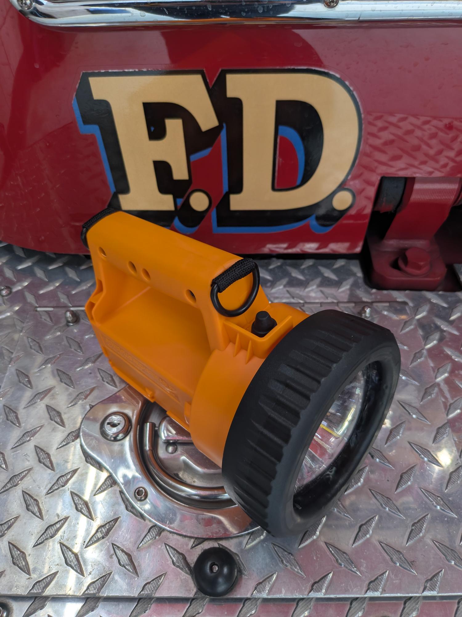 Orange NIGHTSABER Flashlight No Charger No Sticker No Strap